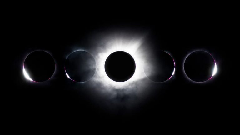 Solförmörkelse astrofoto
