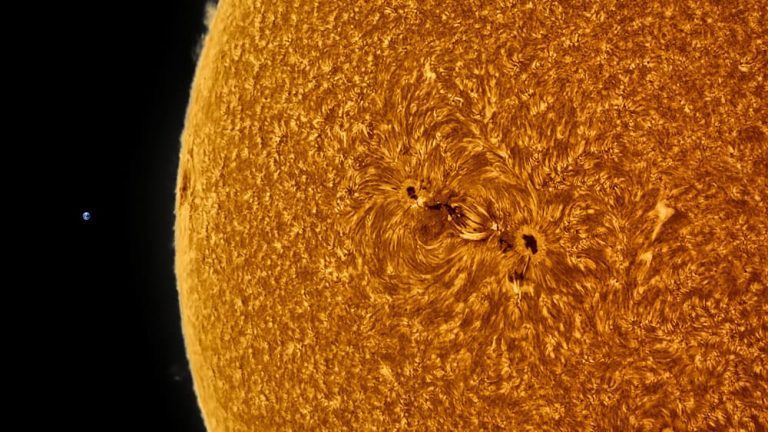 Solen astrofoto astronomi